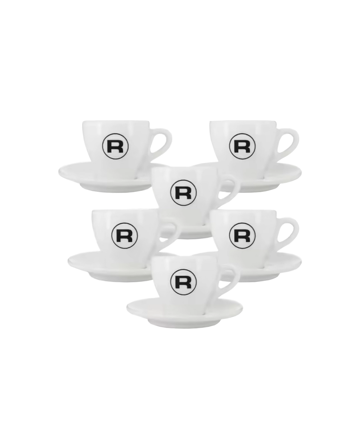 Rocket set of 6 espresso cups and saucers | Coffee Bay UK