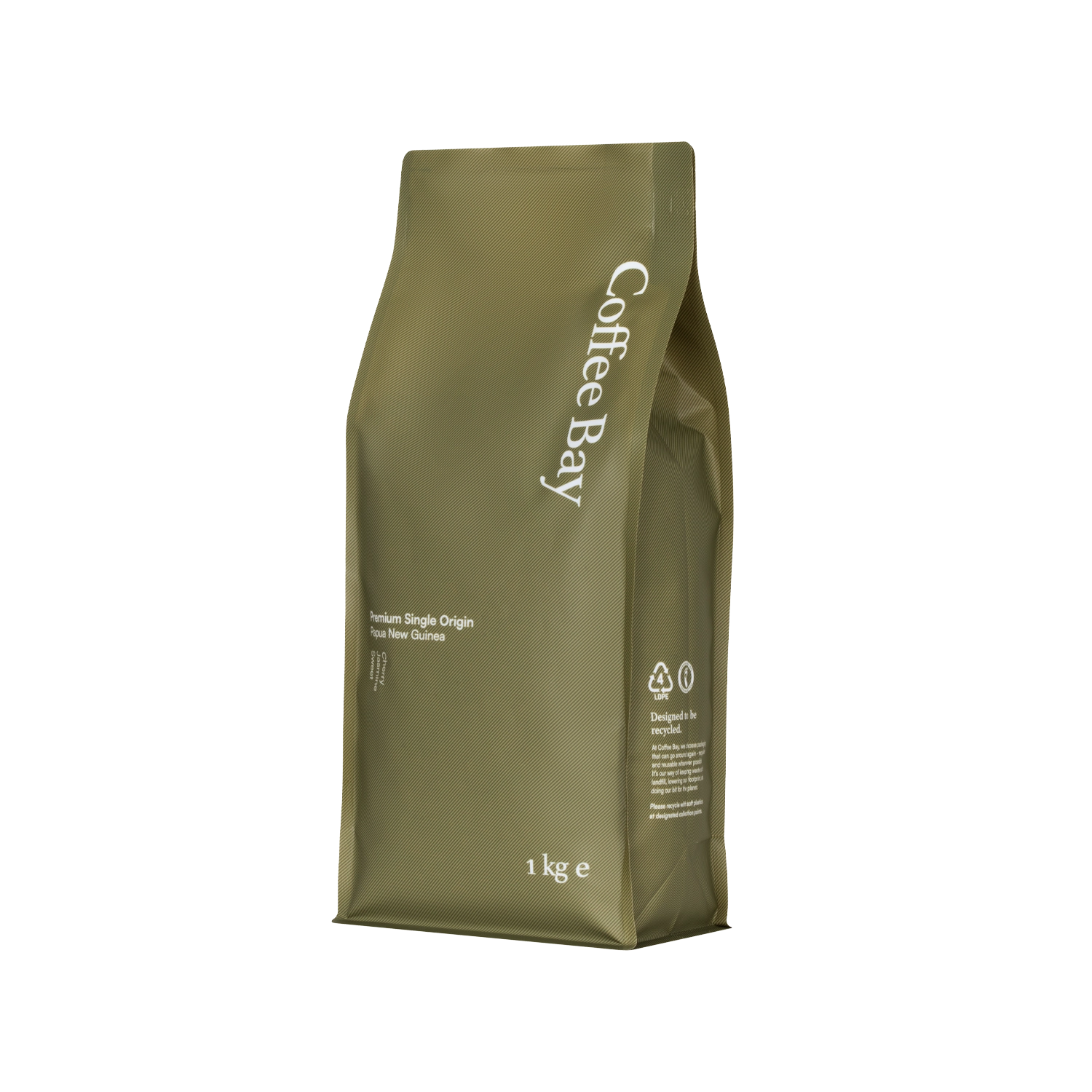 Papua New Guinea wholesale coffee beans packaging detail | Coffee Bay UK