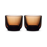 FELLOW PIRCH CORTADO GLASSES | AMBER (4.5oz / 133ml)