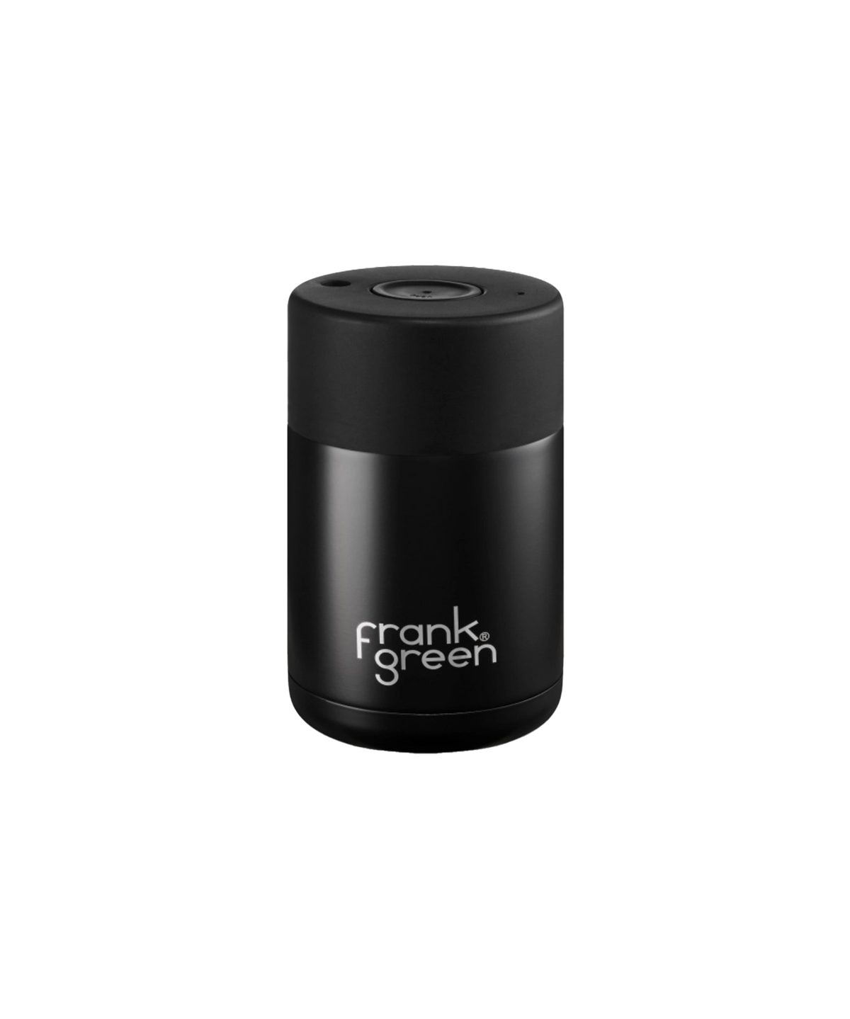 Frank & Green's black reusable coffee cup | Coffee Bay UK