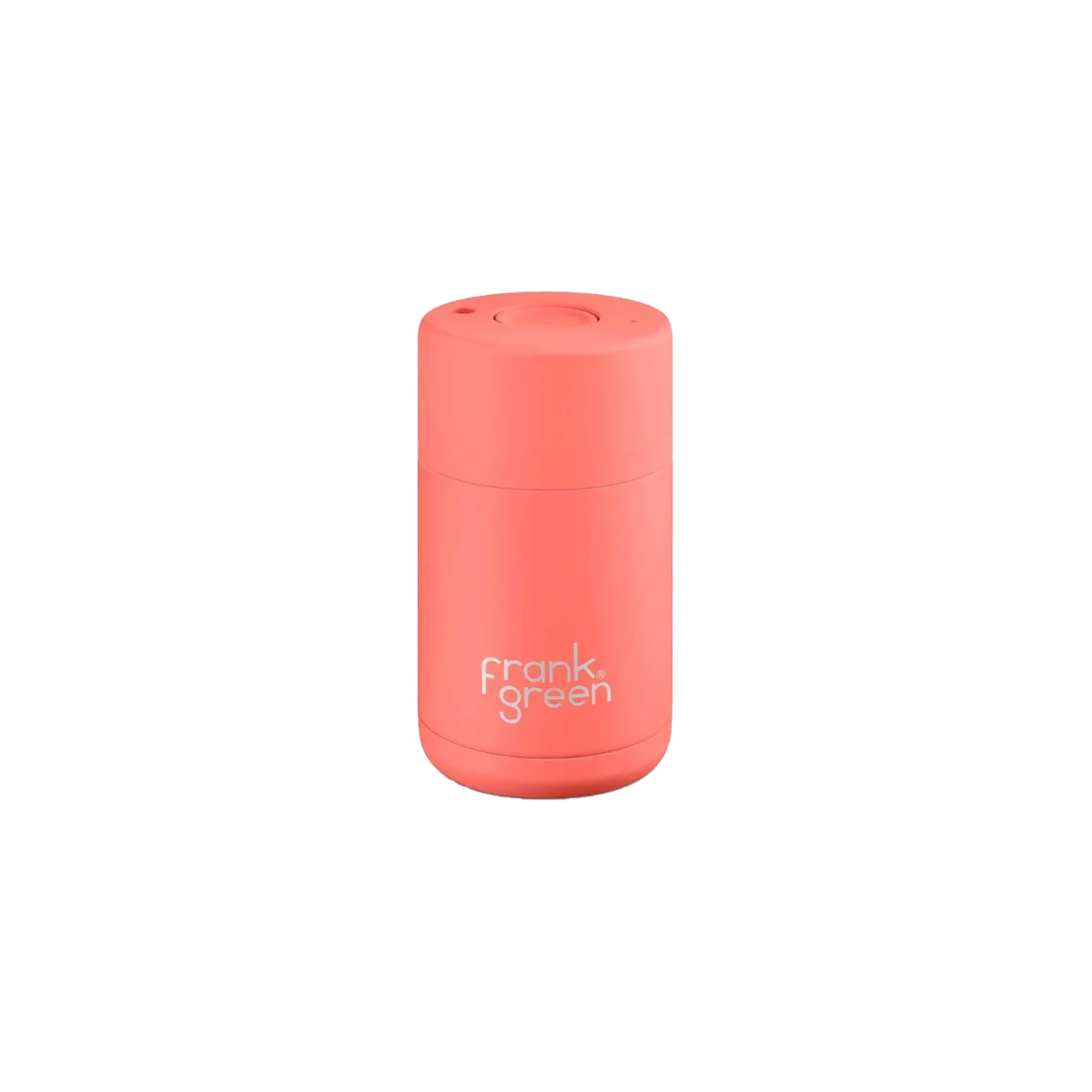 Frank & Green's coral reusable coffee cup | Coffee Bay UK