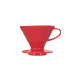 Hario V60 02 ceramic coffee dripper red | Coffee Bay UK
