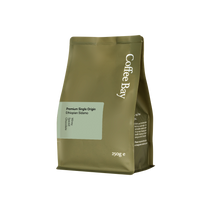 Ethiopian Sidamo wholesale coffee beans bag angled view | Coffee Bay UK