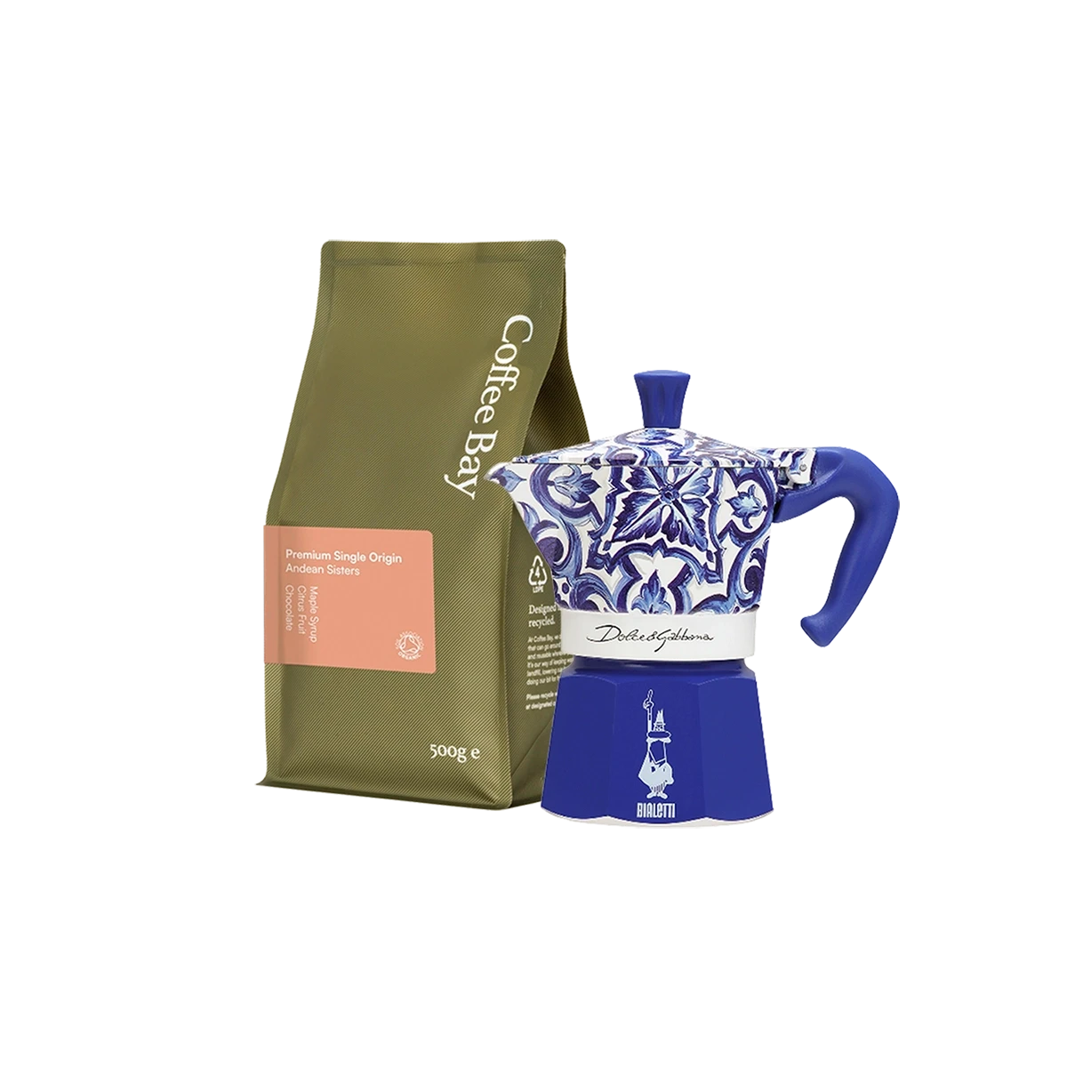 Andean Sisters 500g + Bialetti X Dolce & Gabbana Moka Express
