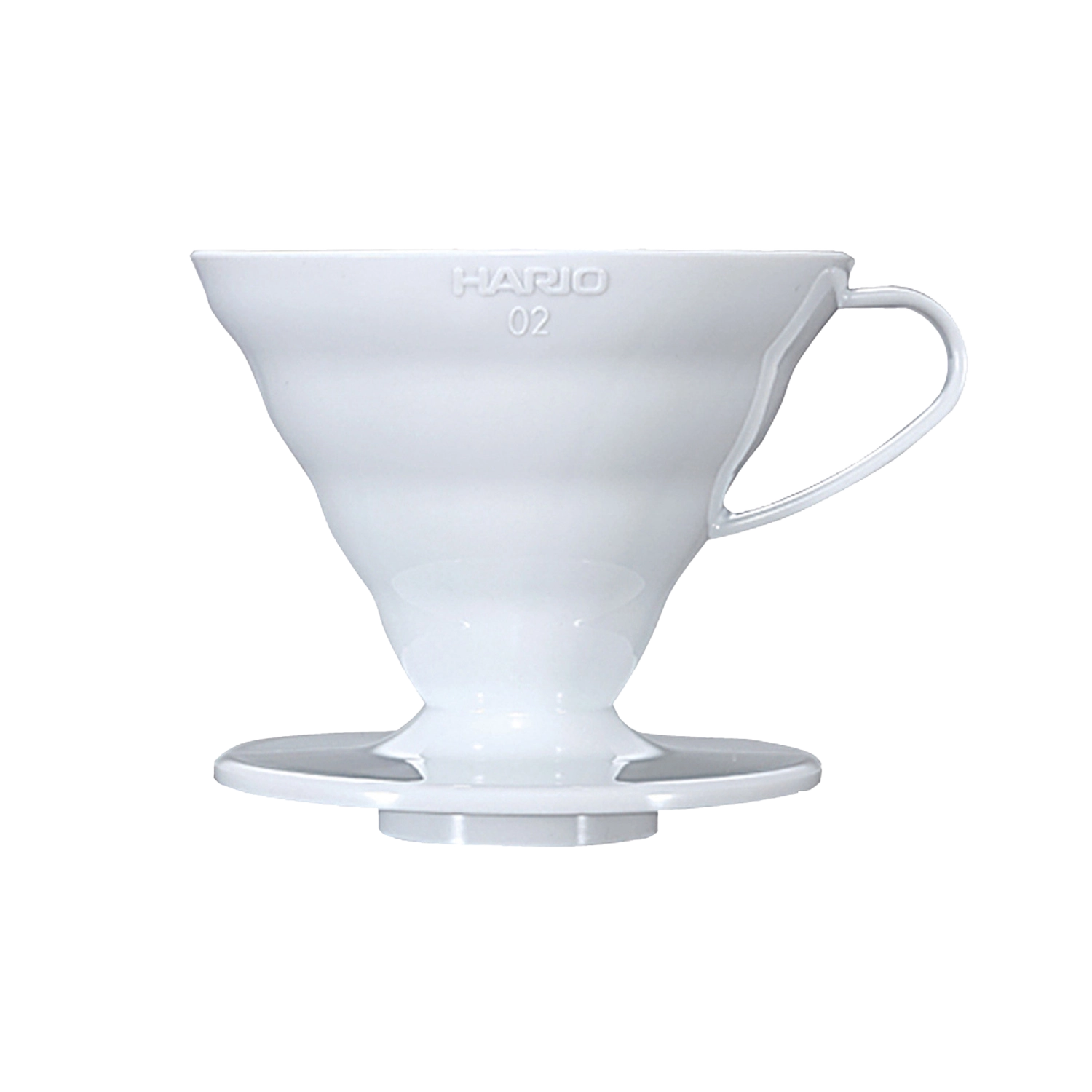 Hario V60 plastic coffee dripper white size 02 | Coffee Bay UK
