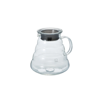 Hario glass coffee server front view | Coffee Bay UK